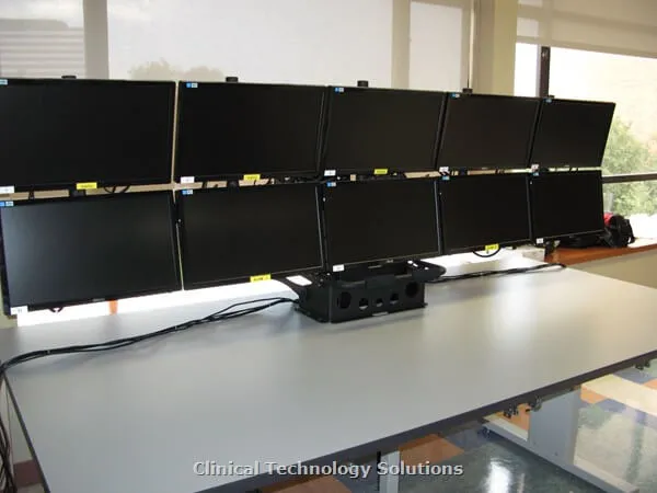 Central monitoring unit installation